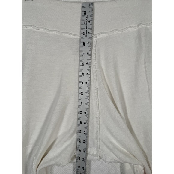 Free People Intimately Women L Organic Cotton Lounge Relaxed Pants Boho Lagenlok - Picture 6 of 7